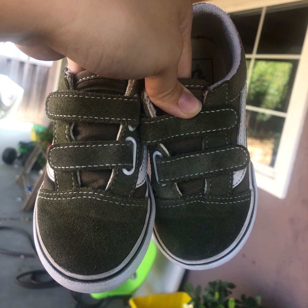 Forest green vans